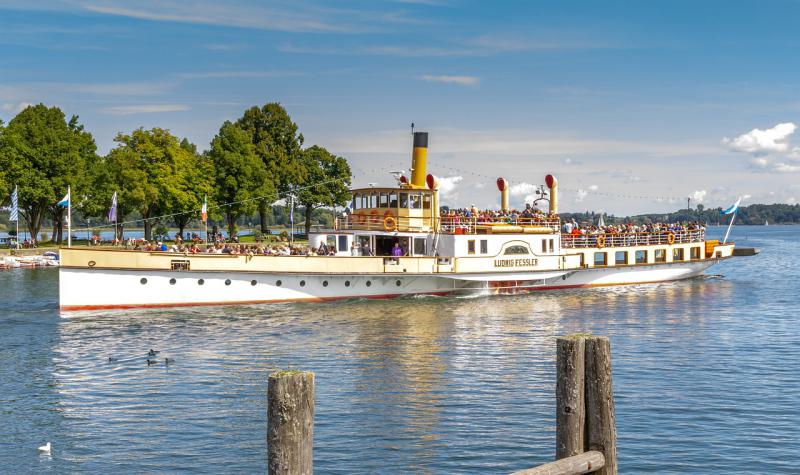 Traum vom Süden - Per Schiff durch Chiemgau