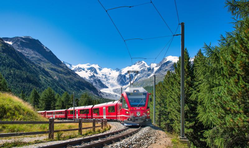 Das Tal der Sonne und Erlebnisfahrt Bernina-Express