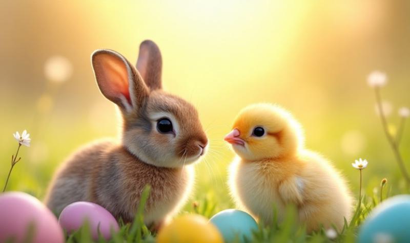 Blühender Ostergruß aus dem Rheingau