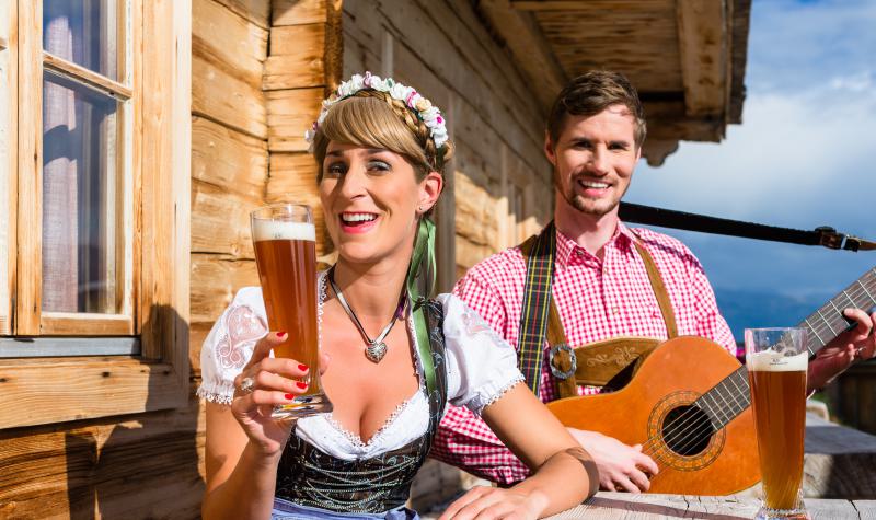 Stammkundengaudi beim Himmelbauern in Kärnten